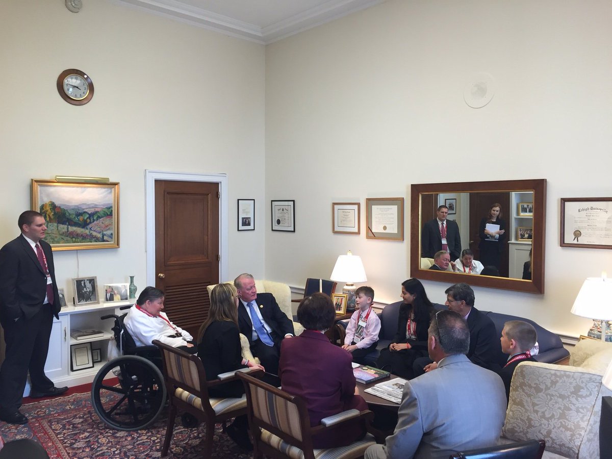 NFFD360's tweet photo. Great to meet with @RepLanceNJ7 this afternoon, a true champion for #ALS #alsadvocacyday https://t.co/dRNlJb5emX