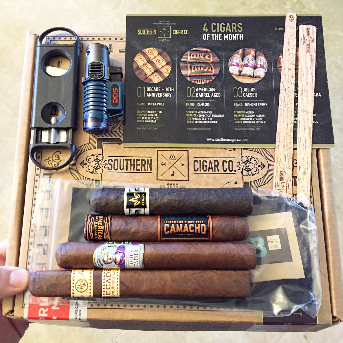 NickWrightNWB's tweet photo. An awesome delivery from @southerncigarco! Use the discount code 'NICKNWB' on their site! https://t.co/EDlTbAPVbd
