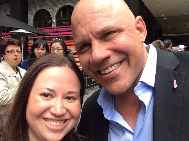 YankeesEm's tweet photo. @therealjleyritz Thanks for the picture and autograph today! Really appreciated it and great meeting you! https://t.co/s7QjfLSaGa