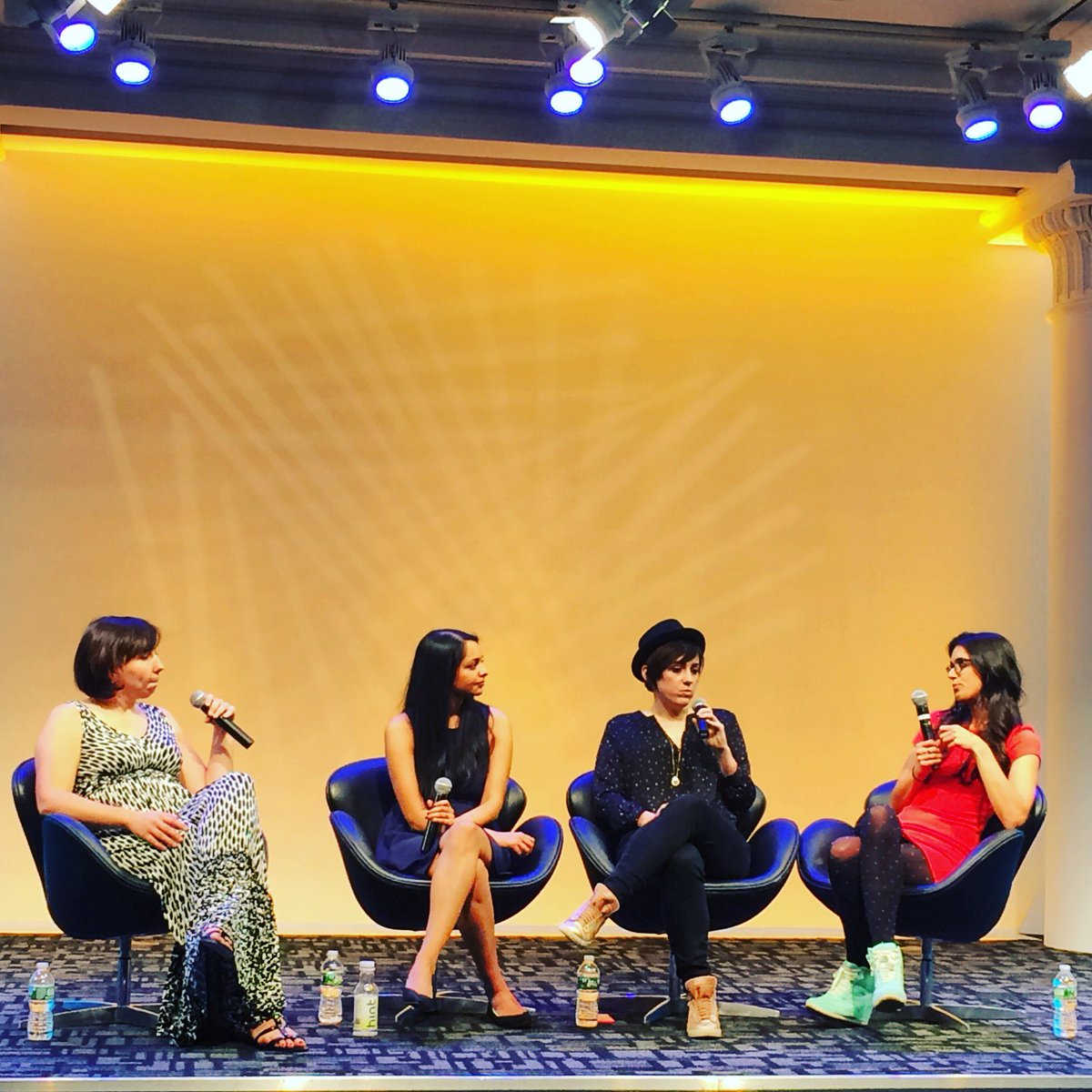 LeHart's tweet photo. "What is content?" Deep questions at @thelist #werk conference w/ @nishachittal, @feministabulous & more #ListLive https://t.co/AXyE55hRoU