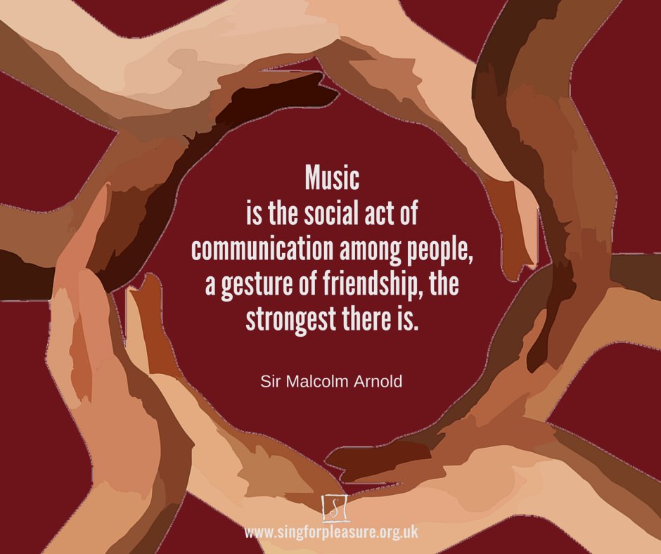 Sing for Pleasure (@singforpleasure) on Twitter photo So very true, especially within the <a href="/singforpleasure/">Sing for Pleasure</a> community - pls RT if you agree! ow.ly/2WtS3005uwa So very true, especially within the <a href="/singforpleasure/">Sing for Pleasure</a> community - pls RT if you agree! ow.ly/2WtS3005uwa