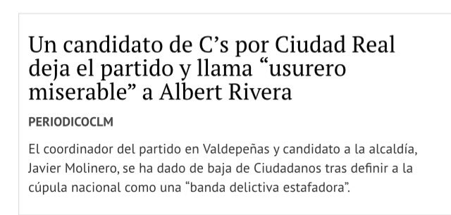 guillermo_71890's tweet photo. Por qué en las televisiones nunca se habla de los escándalos dentro de Ciudadanos y de sus crisis internas? https://t.co/RjUzjAB273