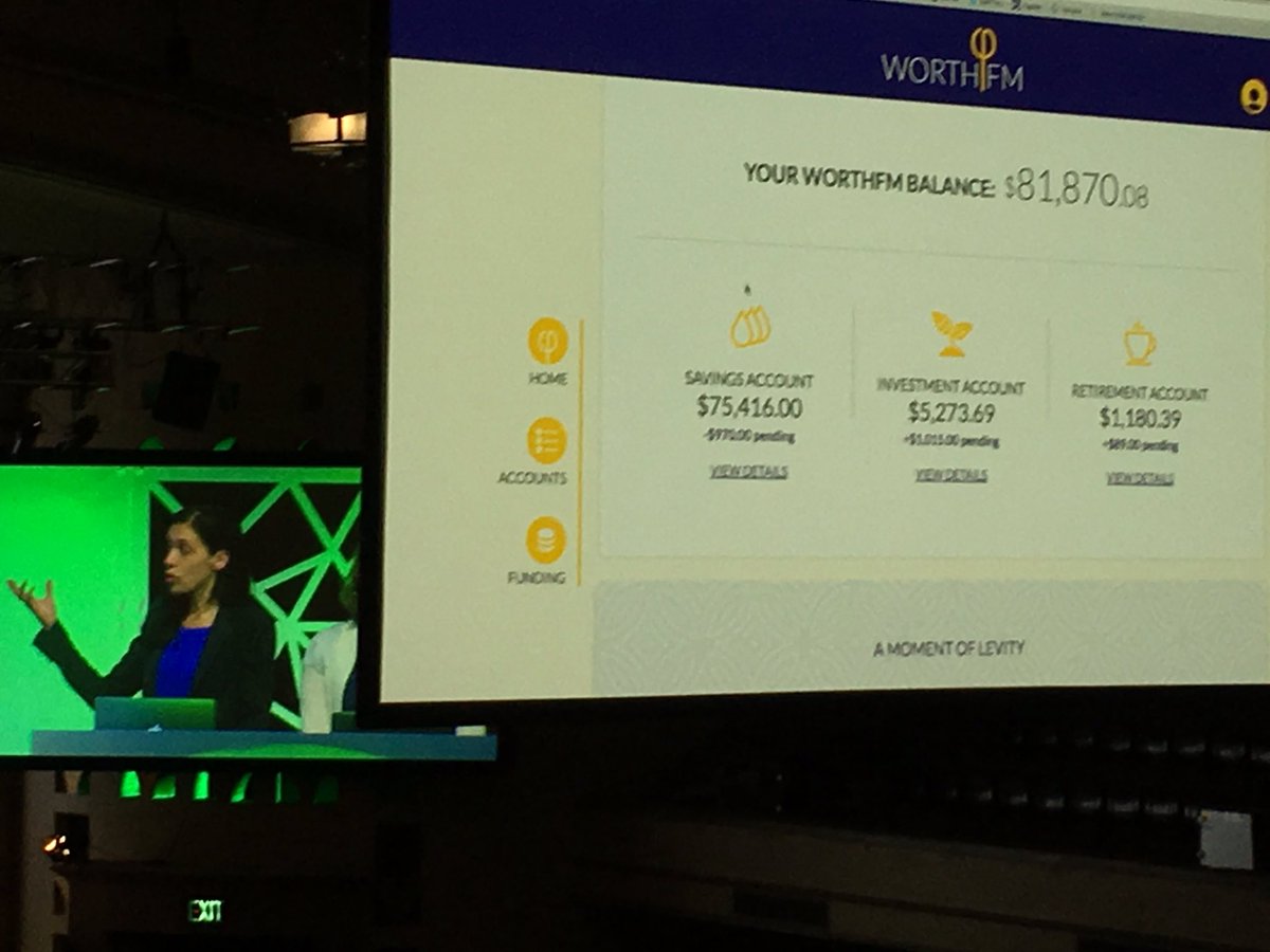 So I'm a guy and this sounds useful to me. Feeling left out ;) <a href="/worthfm/">WorthFM</a> #fintech #finovate