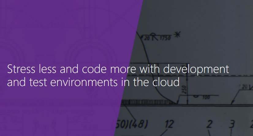VisualStudio's tweet image. Coming Soon. Stress less, code more w/ dev/test environments in the cloud - 5/19 10-11a, spr.ly/6016BWf4j