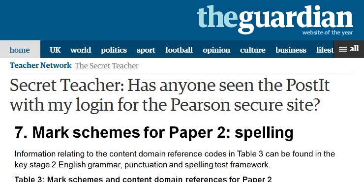 Not a Secret Teacher (@sekretteecher) on Twitter photo 