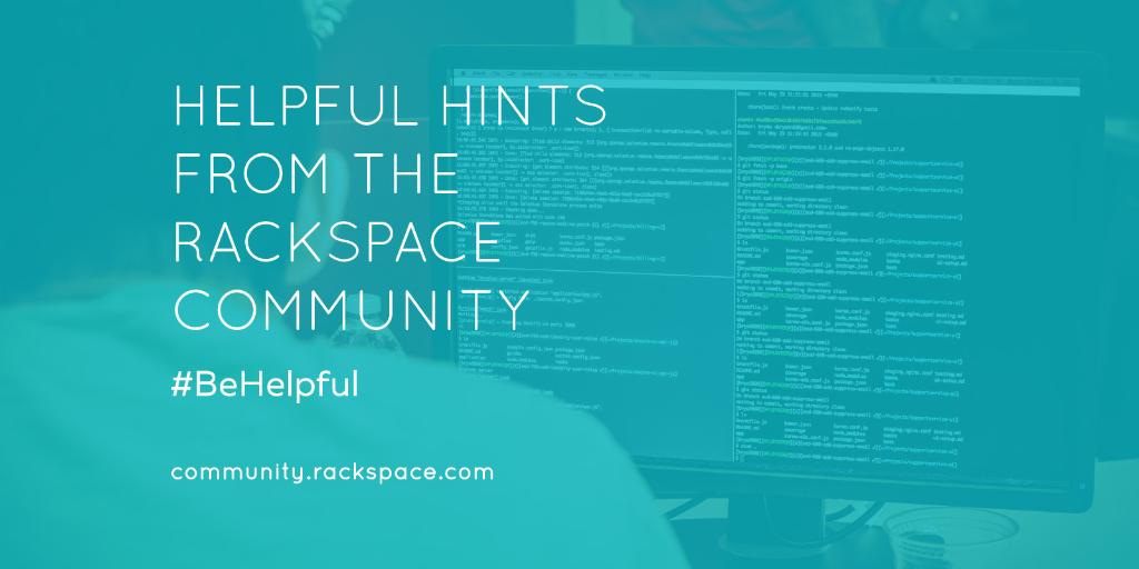 Rackspace Technology on Twitter "Are emails getting stuck in your