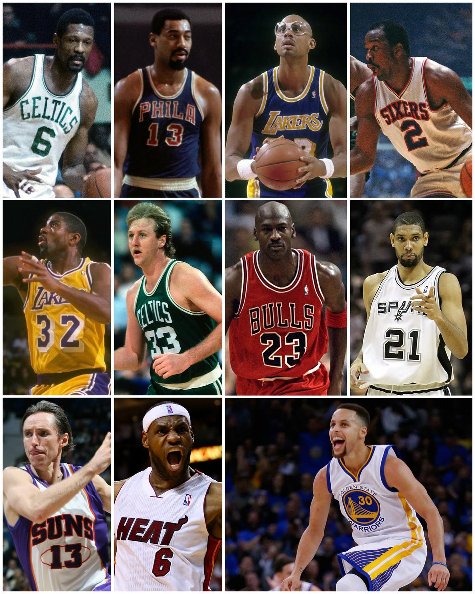 Steph Curry is the 11th player to win back-to-back MVP awards, joining a who's who of NBA legends.