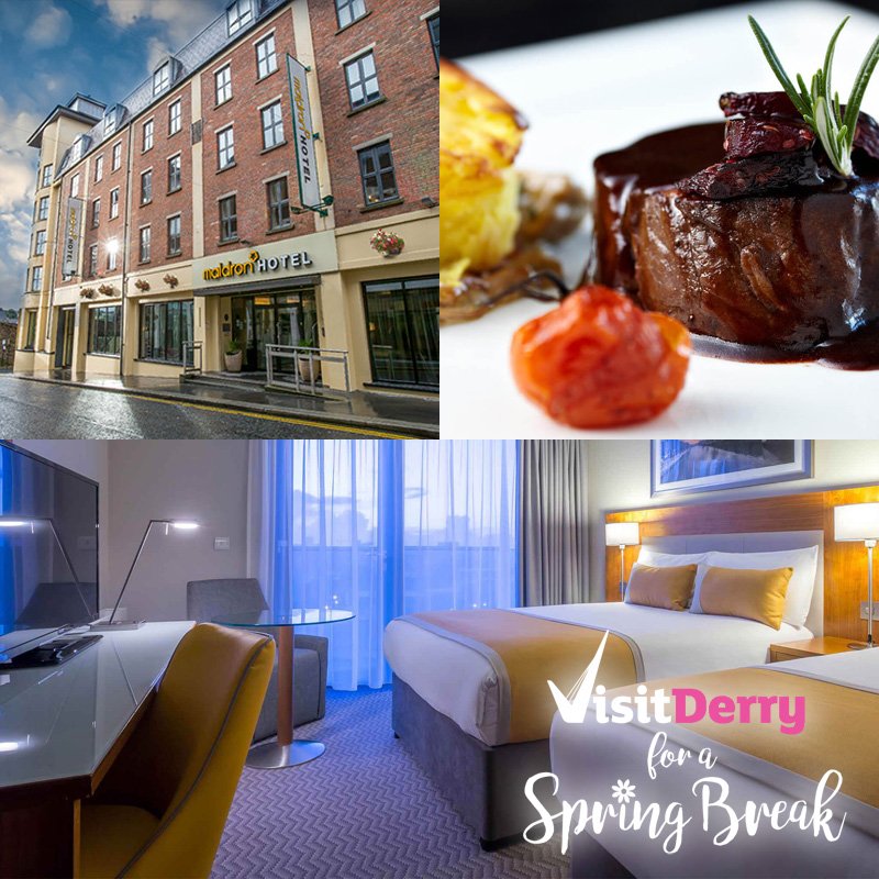 Derryvisitor's tweet photo. #SpringBreakOffer! 🌸
2 Nights, @MaldronDerry
MidWeek-£89pps / Weekend-£109pps
More offers: https://t.co/I3aNxkrnHU https://t.co/fCBoInt7ZY