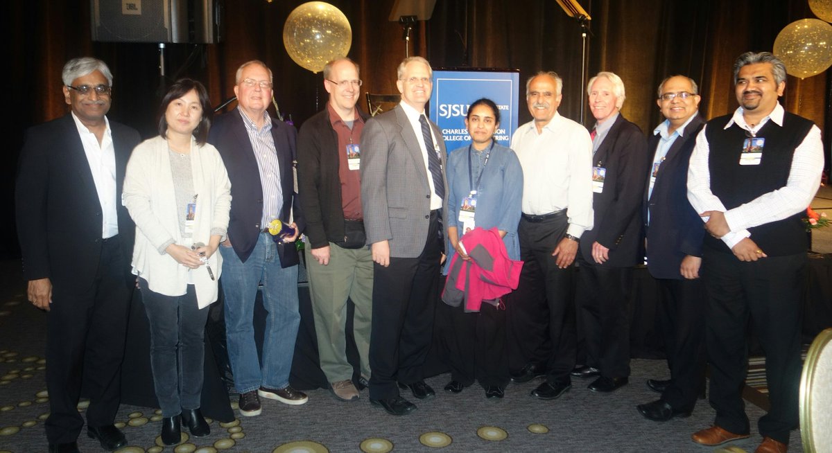 SJSU's tweet image. Celebrating #SJSUEngineering MT @seemohan: 70th anniversary and awards function @FairmontSanJose. @IBM #SJSU