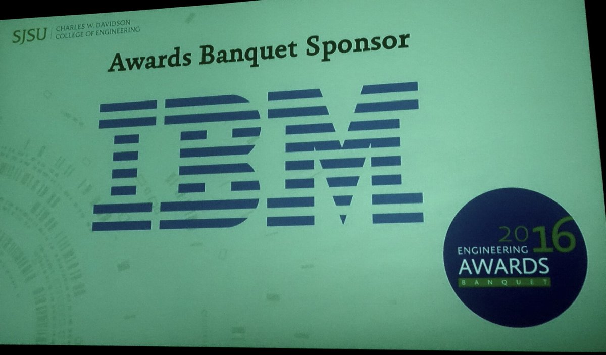 SJSU's tweet image. Celebrating #SJSUEngineering MT @seemohan: 70th anniversary and awards function @FairmontSanJose. @IBM #SJSU