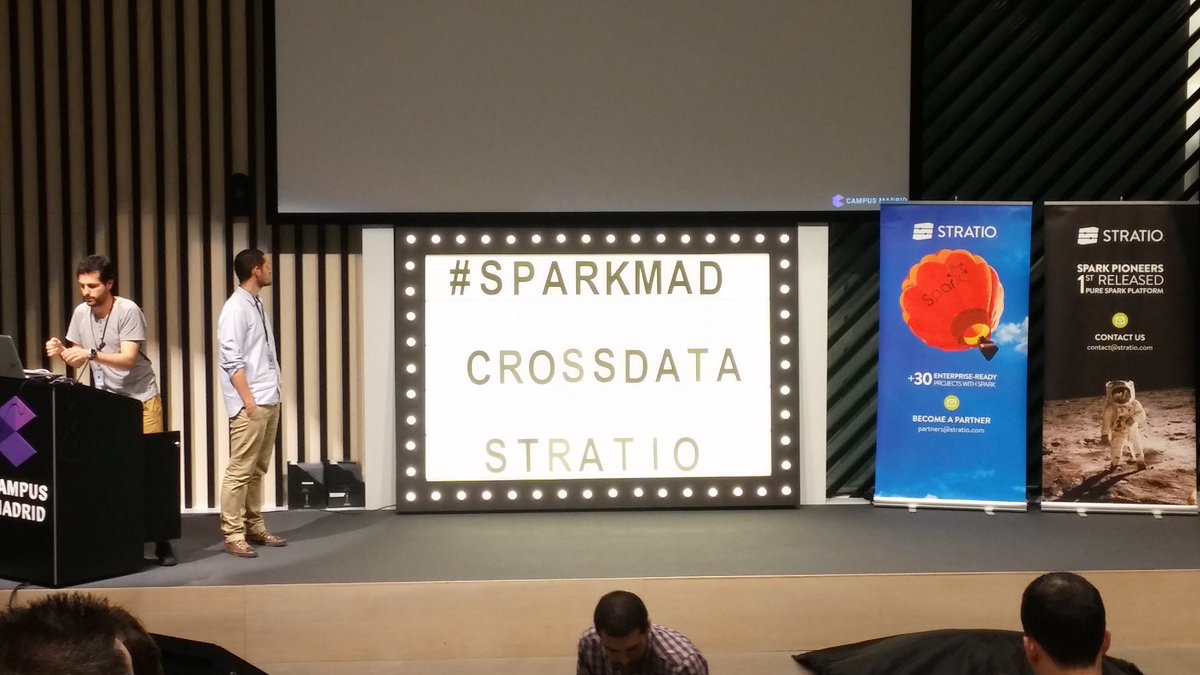 epeinadom's tweet photo. Empieza el meetup de Internet of Flying Things de nuestros compañeros de @StratioBD en campus Madrid #SparkMad https://t.co/FpeR6Raw1i