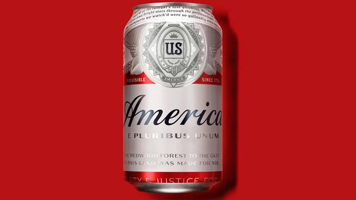 Popular @Budweiser is changing name of beer to #America bit.ly/1TPxqN9?utm_me… https://t.co/O6IDHCanGi