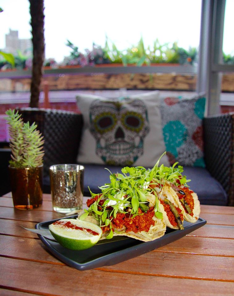 Gorgeous day for a rooftop happy hour and 1/2 price tacos!! #CantinaRooftop #tacotuesday #springweather