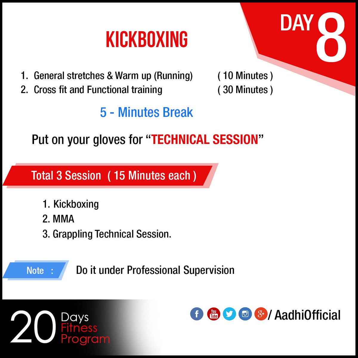 AadhiOfficial's tweet photo. Today's workout..., Day 8 f #20daysfitnessprogram...Gn all! https://t.co/aQ1SDYQwR9
