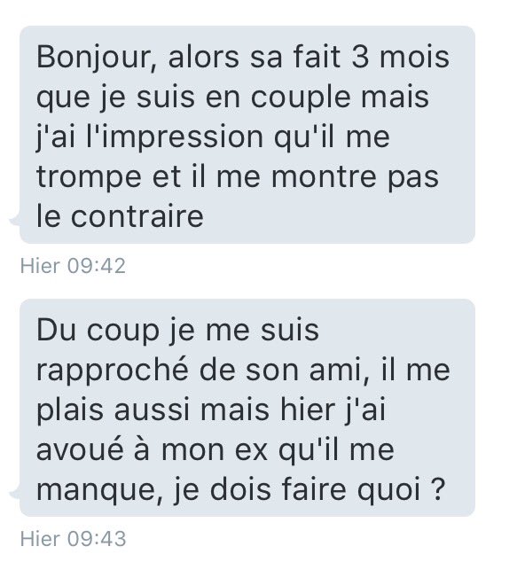 Secretsinavoues's tweet image. "Je dois faire quoi [..]" concentre toi sur 1 seul gars pour commencer😒