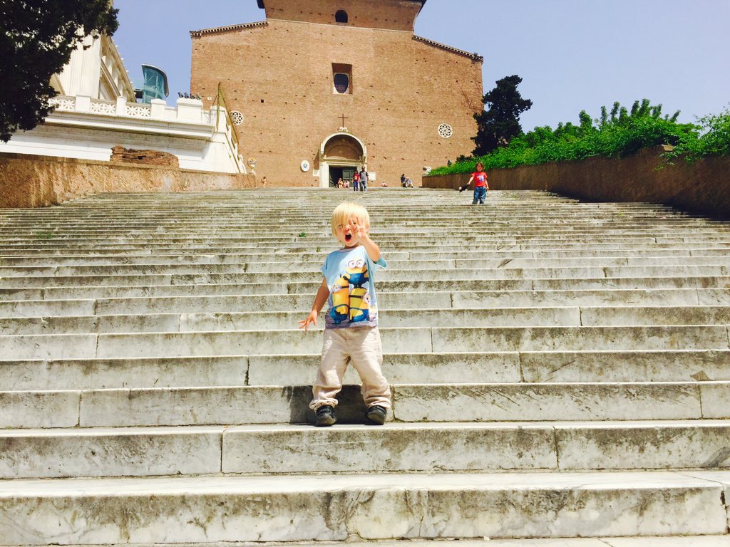wanderlustkidz's tweet photo. Steps in Rome #romanSteps #rome #italy #kids #travel #toocuteforwords https://t.co/0t2XQxXYqw