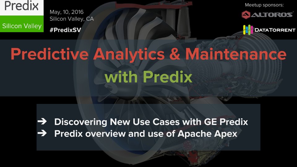 NataliaUsenia's tweet image. TONIGHT: come join #PredixSV meetup to talk abt @GE #Predix use cases #ApacheApex #IoT #IIoT bit.ly/Predix_SV