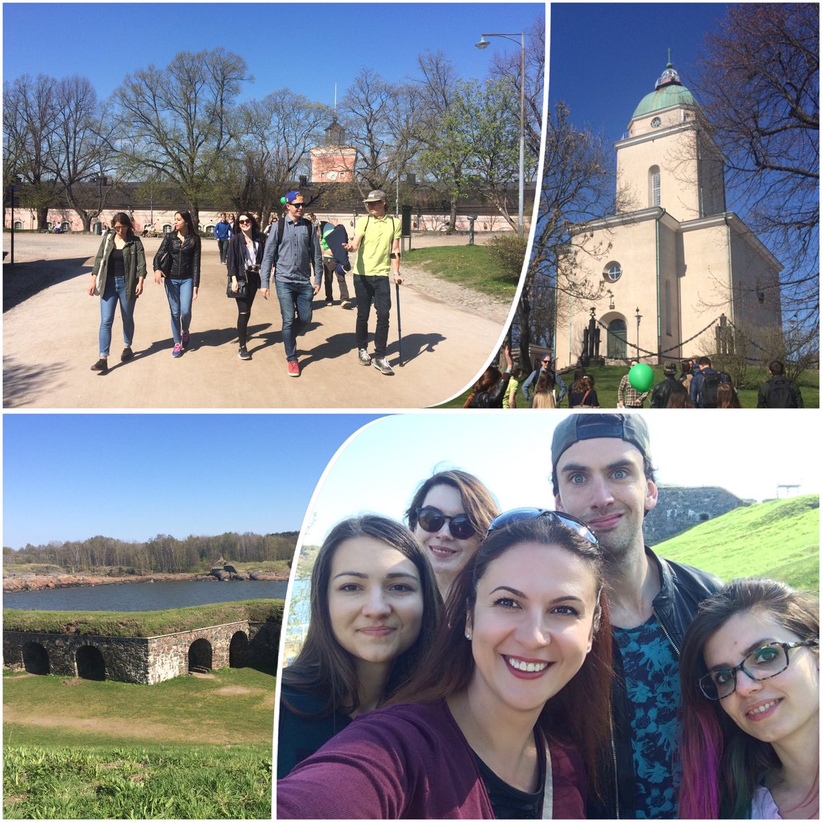AdelaBiancaHan's tweet photo. #KreaSpringSchool adventure contest on #Suomenlinna. #KreaHH #storytelling https://t.co/BKnGjhcs0X