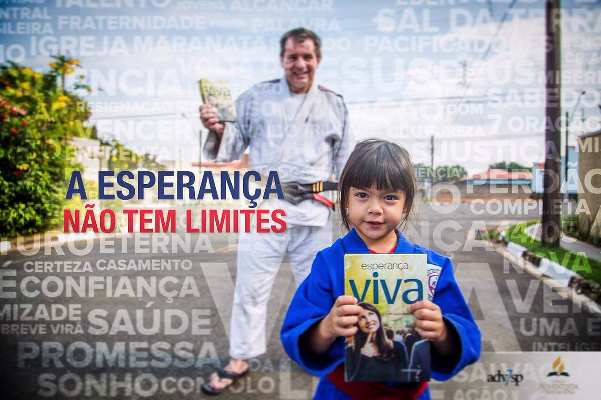 Seja bom de luta: #EsperancaViva - de quem tem pra quem precisa.