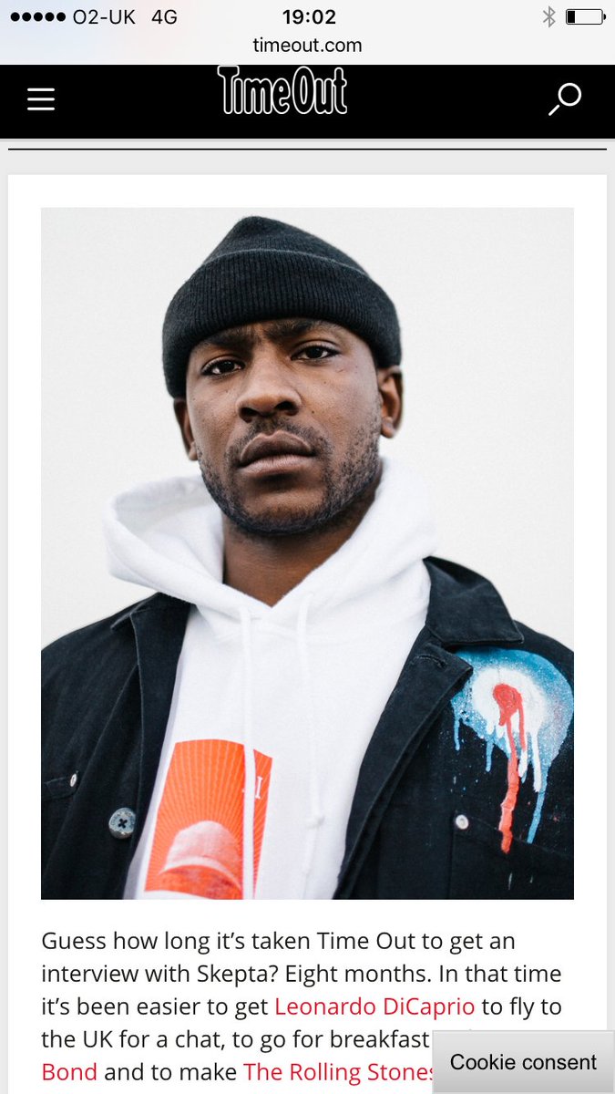 BillandMar's tweet photo. Real inspiring #skepta #konnichiwa https://t.co/qnxkiudq2C