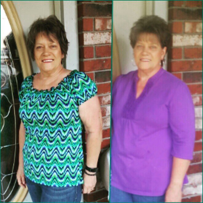 GabbyFit's tweet photo. Big shout out to Charlotte Bond! This is her BEFORE &amp; AFTER photo, from just a few rounds of G-Fit! #Gabbysgfit https://t.co/20Zy2atoJL