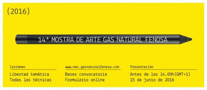 XTRart's tweet photo. Gran oportunidad: convocatoria para participar en la 14ª Mostra de Arte Gas Natural Fenosa. https://t.co/nXP5DkjJlz https://t.co/kjUDTlPHK1
