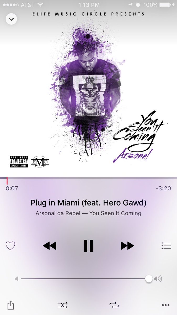 saintp4co's tweet photo. @ARSONALDAREBEL #NewFire 💯🔥 #PlugInMiamI #YouSeenItComing https://t.co/FA1DHqi962