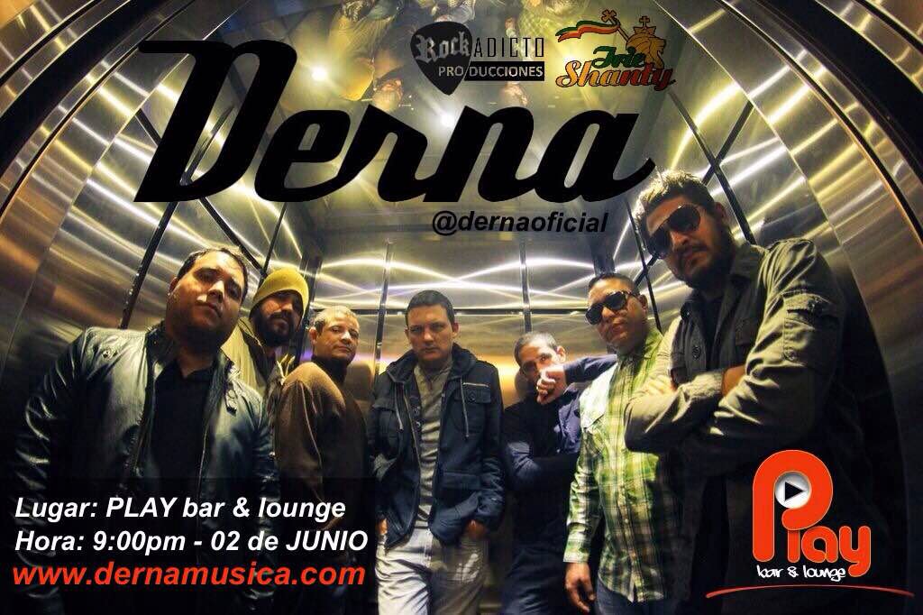 dernaoficial's tweet photo. #puntofijo este 02 de junio estaremos con todo nuestro show en vivo en #PLAYbar&amp;lounge desde las 9:00pm #TemasNuevos https://t.co/lctCCH7CaP