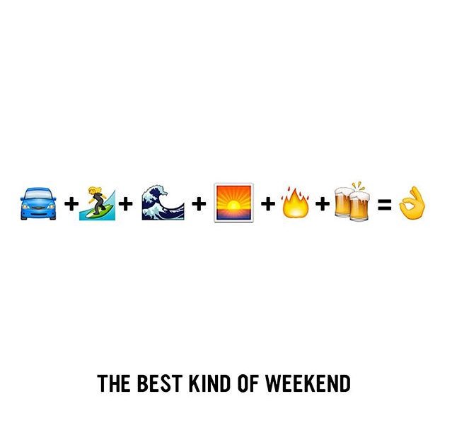 SurferWorld_'s tweet photo. The best kind of weekend? https://t.co/1sb0Q9wsj1