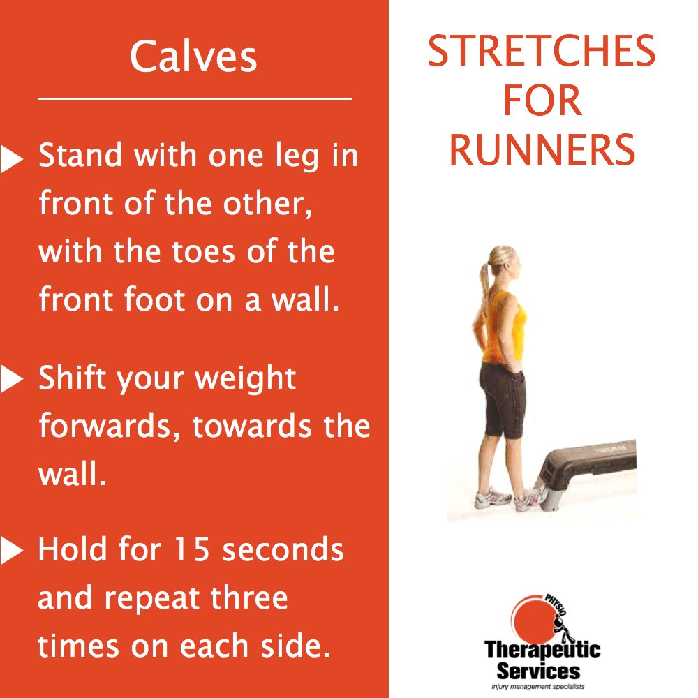 tslphysio's tweet image. #RunnerTips: Try these calf muscle #stretches to keep your body strong &amp;amp; mobile!