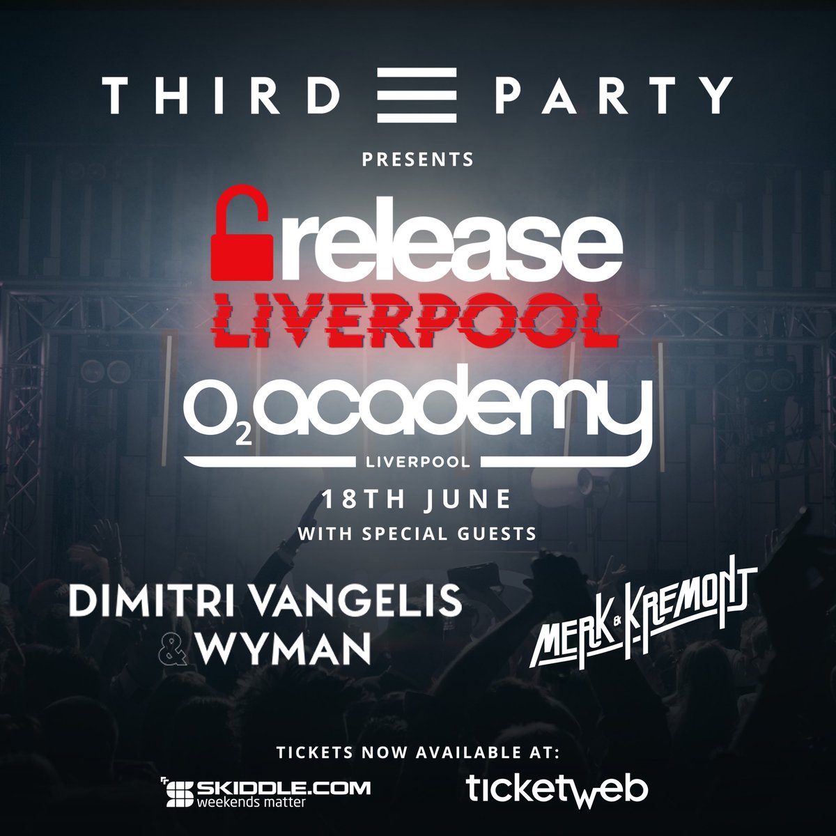 Liverpool Special Guests announced!!@DimitriVangelis <a href="/wymanofficial/">Wangles</a> <a href="/MerkandKremont/">Merk & Kremont﮷</a> Tickets: skiddle.com/e/12720259