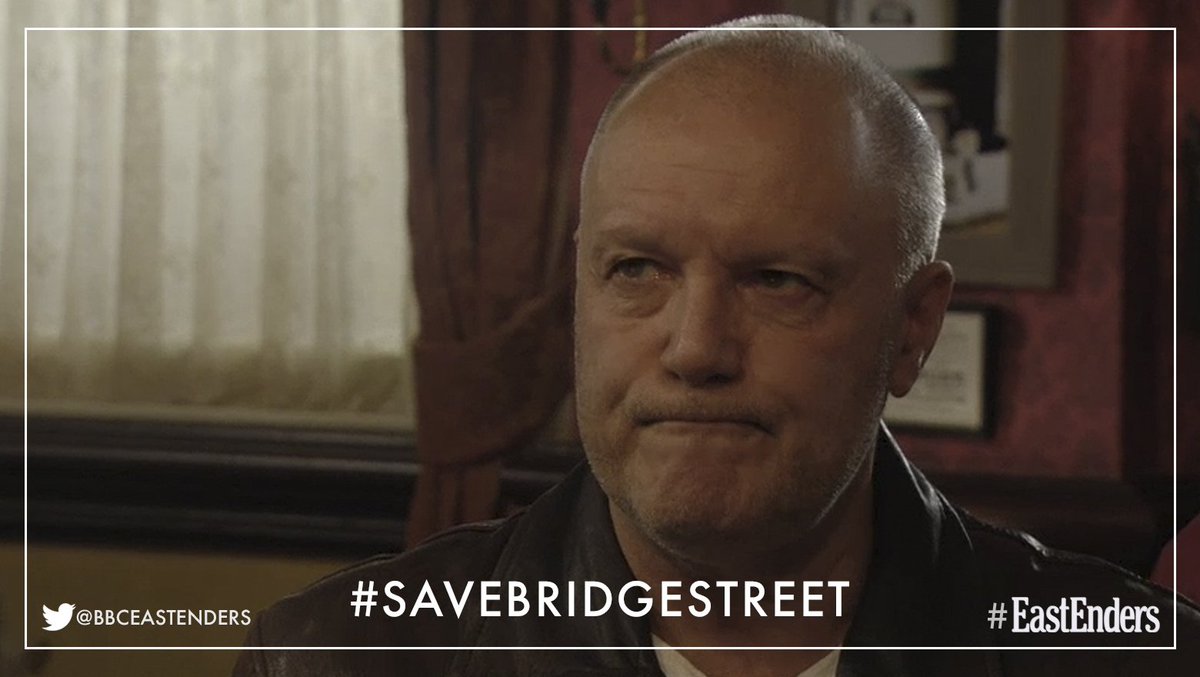 bbceastenders's tweet image. If it can work for Obama it can work for Buster.
#savebridgestreet