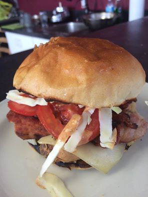 sizzlebbq's tweet photo. A little experiment...Pulled Jerk with Bacon...don't know if i should add it to menu ?#cobourgbbq#sizzlebbq https://t.co/qoFXKto6BJ