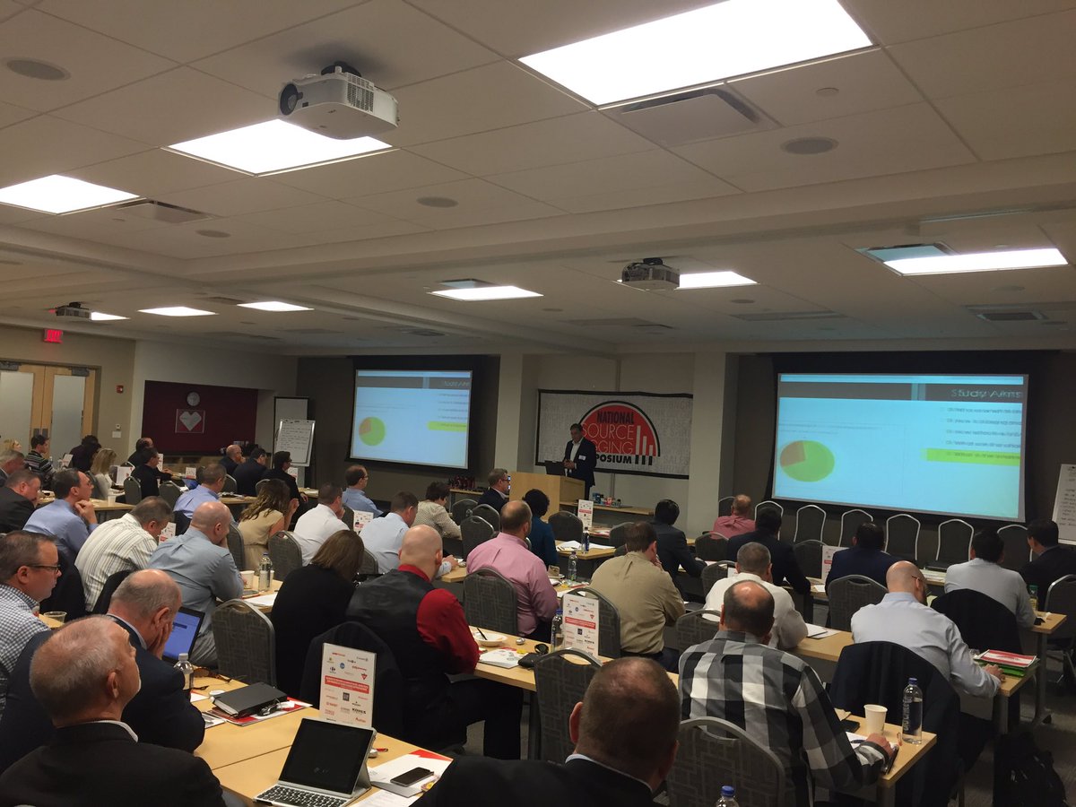 Great turn out for the 3rd annual source tagging symposium #stsymposium16 <a href="/CheckpointSys/">Checkpoint Systems</a>