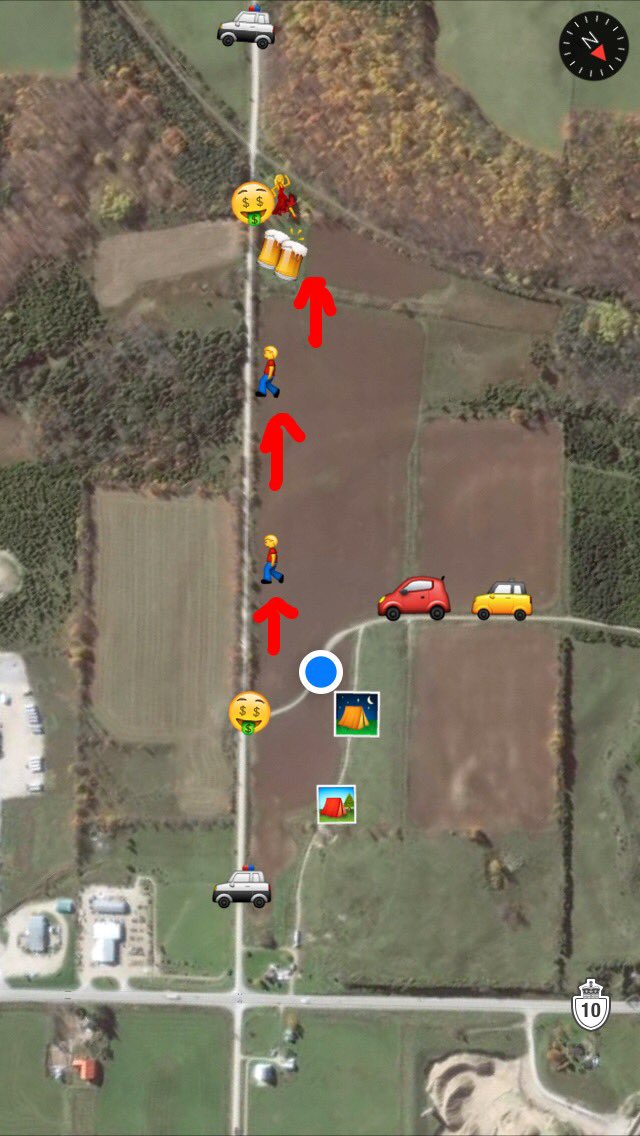 Take a look at where to park where to pay and where to park trailers of pitch tents ! #4days #retweet #crunchtime
