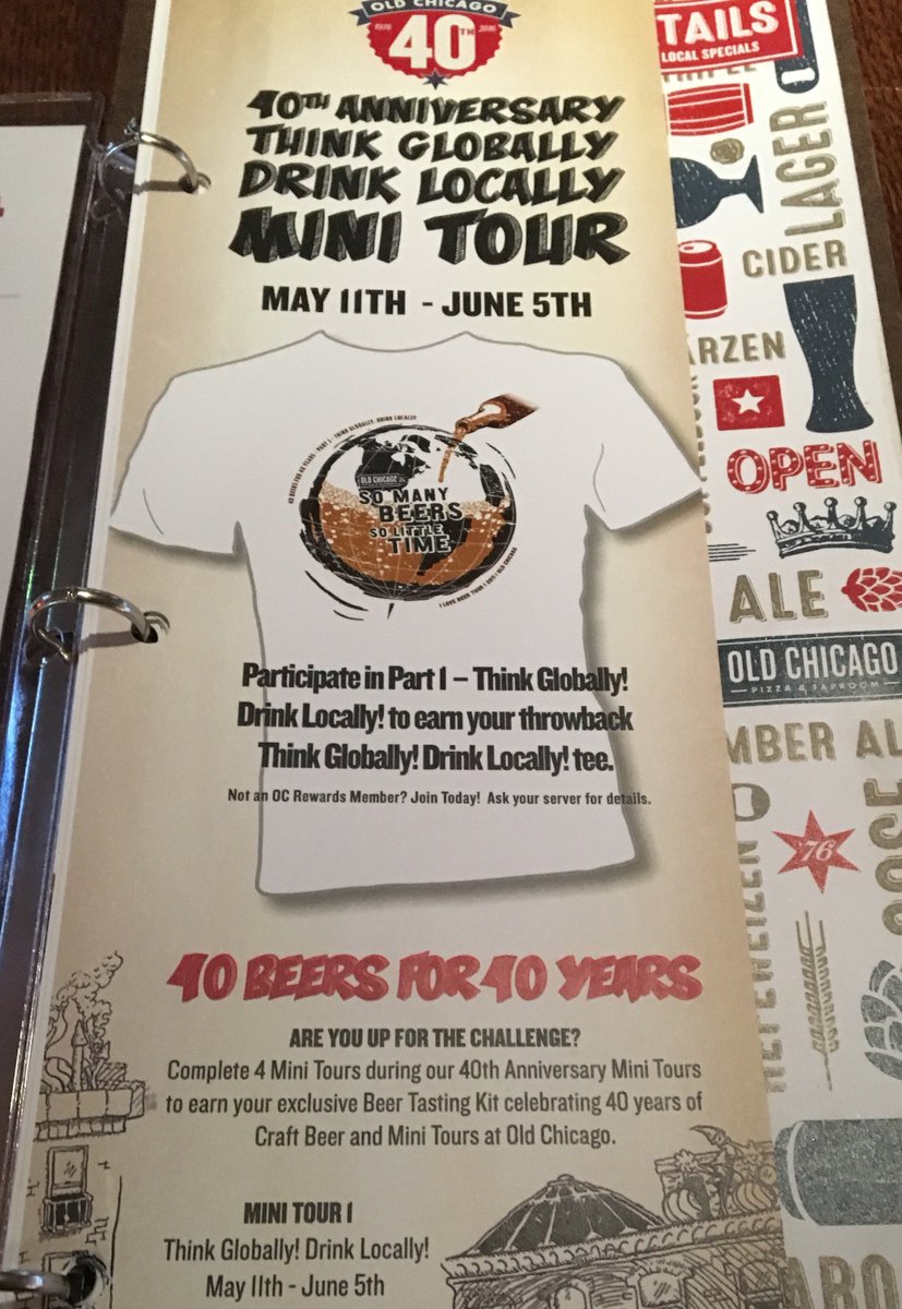 OCTUCSON's tweet photo. The social event of the season happens Wednesday at 6pm. You only have 18 hours to prepare...get ready #Hoppy40thOC https://t.co/2LOncgxWnv