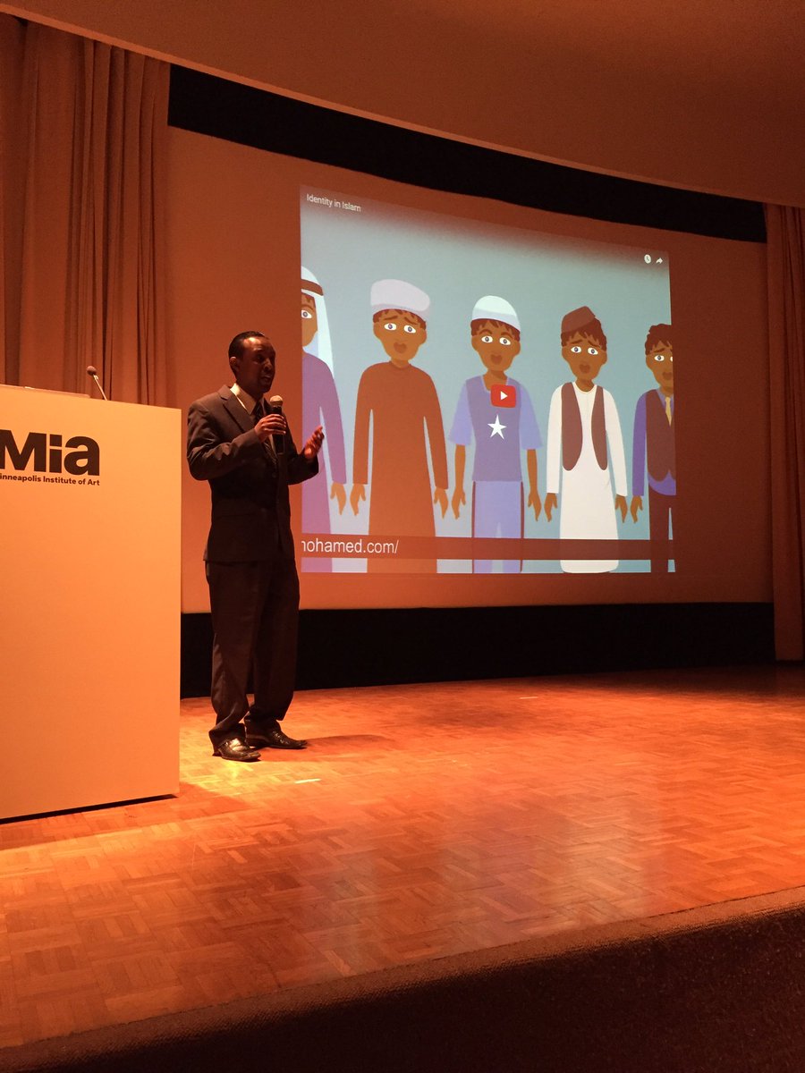 roberta_uno's tweet photo. @AverageMohamed, gas station manager, uses cartoons to reach youth&counter extremism #placemaking2016 @ArtChangeUS https://t.co/PY282zDLGo