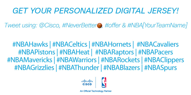 Want your name on an <a href="/NBA/">NBA</a> digital jersey? Tweet using these guidelines. #NeverBetter🏀 bit.ly/21TLqsA