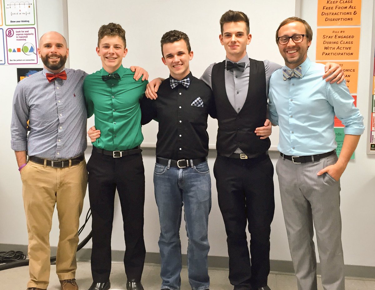cjfryer's tweet image. Final #BowTieTuesday of the 2015-16 school year! 8 days to go! #LearningInStyle #KeepingItClassy #UntilNextYear #GC1