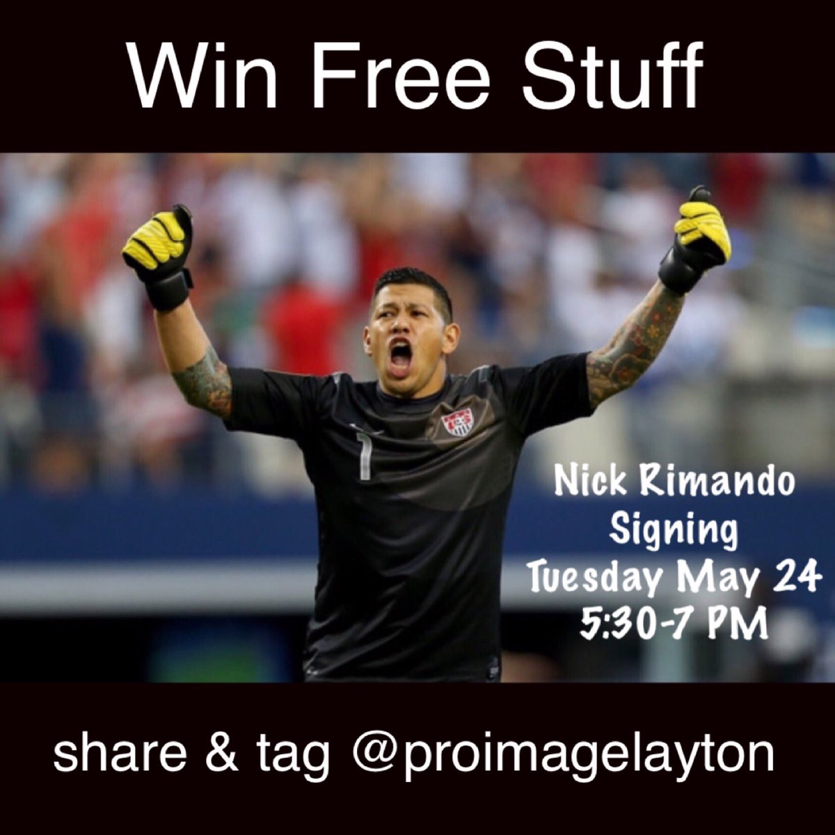 ProImageLayton's tweet photo. Spread the news! @NickRimando is coming! #RSL #RealSaltLake @RealSaltLake #FreeSigning https://t.co/Gho5UfQTam