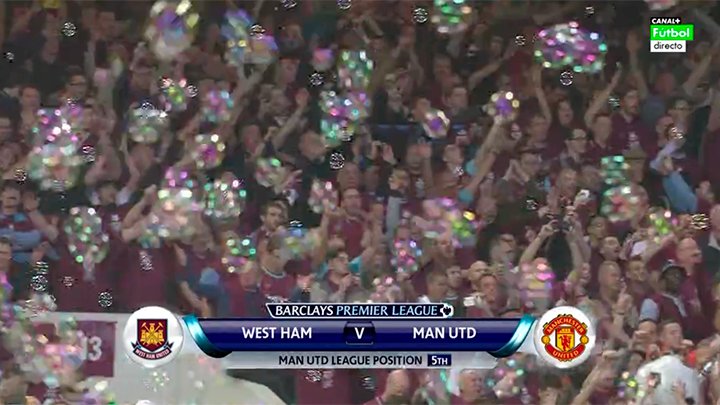 "Hago siempre pompas, lindas pompas de jabón, vuelan al sol..."
Adiós a Upton Park, adiós a 112 años de historia.