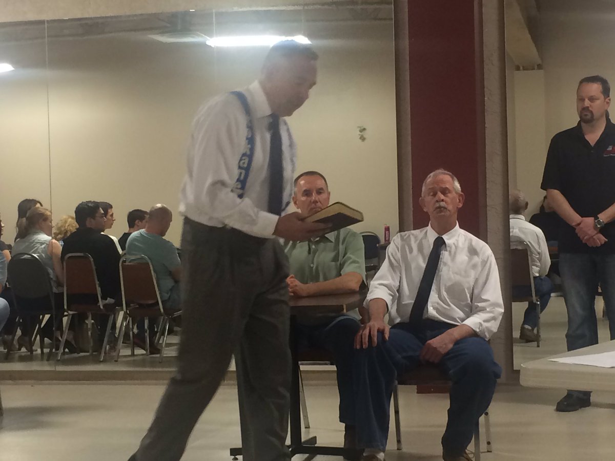 seeashowyyc's tweet photo. A great second run-through of #InherittheWind last night. Only 10 days to opening #theatre  #yyc @ADSimplytheatre https://t.co/bh3yrbaFA5