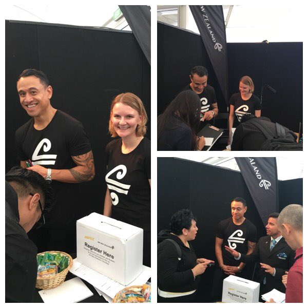Our team are busy promoting @tandemtravelnz &amp; <a href="/AirNZCareers/">Air NZ Careers</a> today at the cloud #jobfest2016 #dreamjob