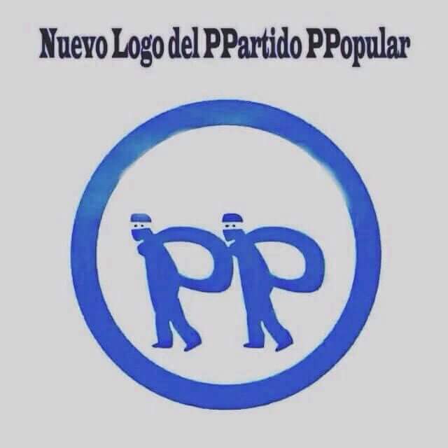 PinsAlf's tweet photo. #pp, #ppsoe el nuevo logo para las elecciones del 26J https://t.co/zEGyyhSvfo