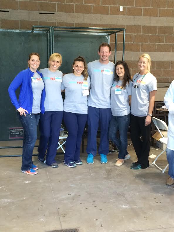 CADSAZMOM's tweet photo. A big THANK YOU to @MidwesternUniv #dental #students for volunteering @CADSAZMOM during #HopeFestPHX. https://t.co/DavNUEHueT