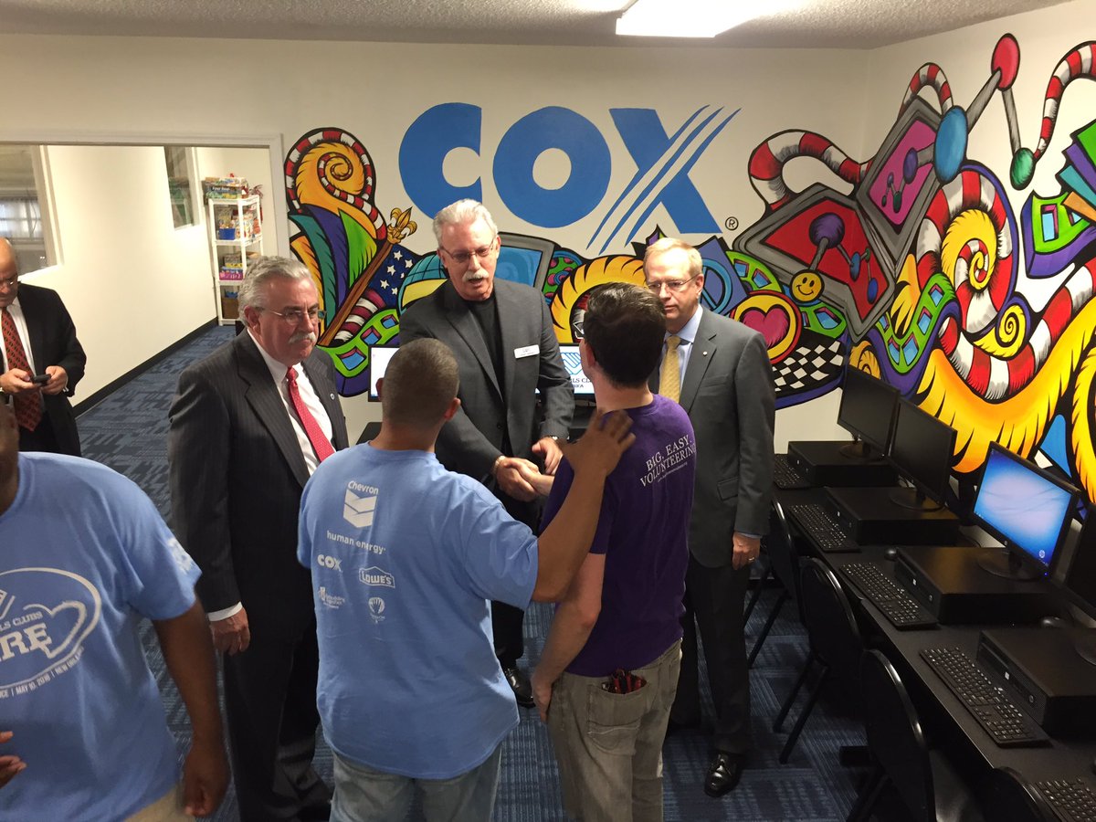 Today, the 1st Cox Technology Center opened at the <a href="/BGC_SELA/">BGC of SE Louisiana</a>