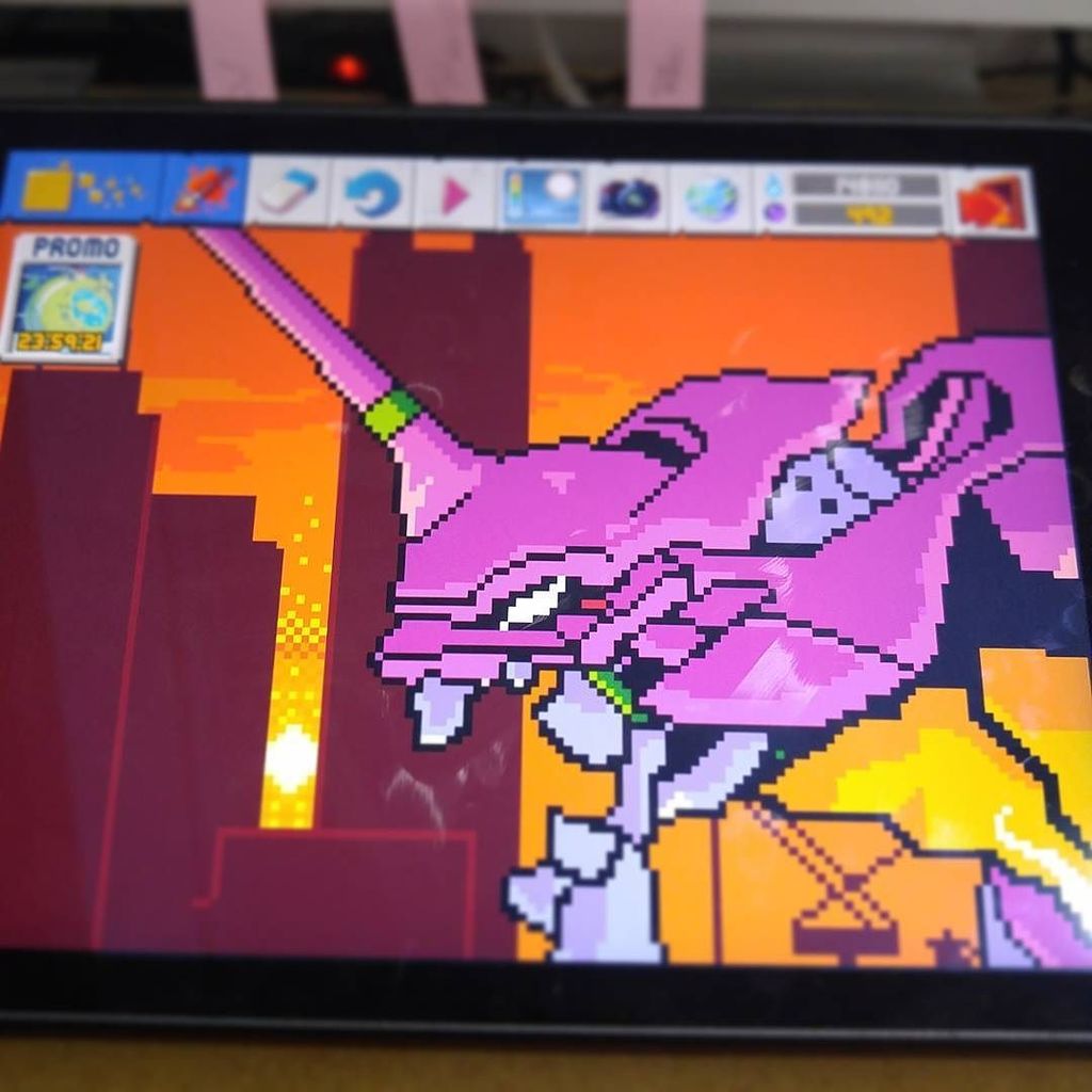 pahito666's tweet photo. Me gusta el pixelarte
#evangelion #eva01 #pixelart #thesandbox2 #tokio3 #test #illustratio… https://t.co/2ZdFET3QLk https://t.co/J5Cor3u5ky