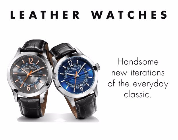 latest leather watches