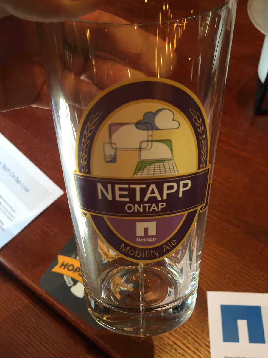 kylemurley's tweet photo. San Diego getting treated to #HopsAndIOPS @NetApp @solidfire w/ @Bacon_Is_King https://t.co/AS0y9eeRFg