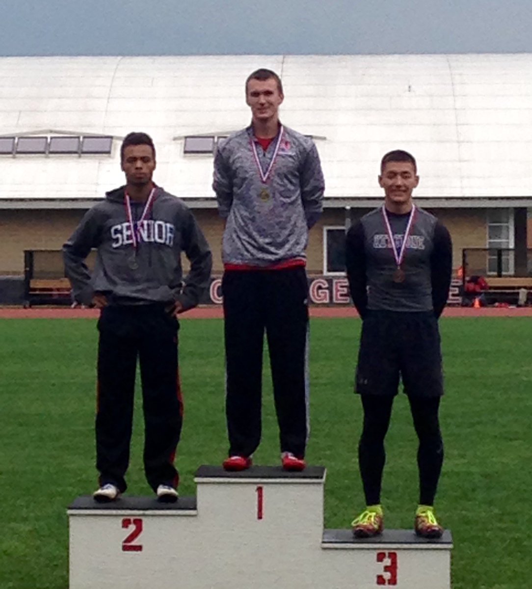 wilder5003's tweet image. Congratulations Colin Myers PAC Champion in the Long Jump. #Firelands #Falconupdate #firelandsports